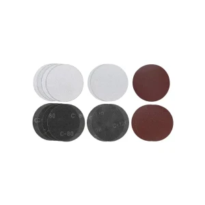 Set discuri abrazive tc-dw 180 p80/p120 180 mm 15 buc. einhell