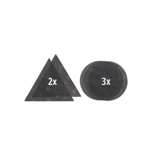 Set coli abrazive tc-dw 225 p80/p120 225 mm 5 buc. einhell