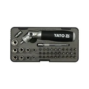 Отвертка с битами и насадками yato yt2806 42 1/4'' sl/ph/pz/hex/torx