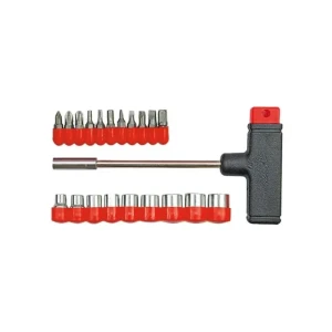 Șurubelniță cu duze și biți vorel 65100 21 25 mm t