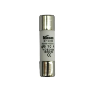 Siguranța cilindrică kasan rt 10-38 38 x 10 mm 10a 500 v