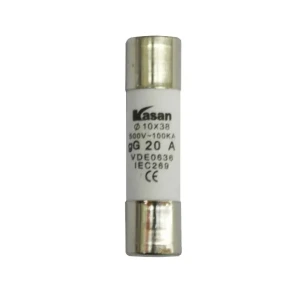 Siguranța cilindrică kasan rt 10-38 38 x 10 mm 20 a 500 v