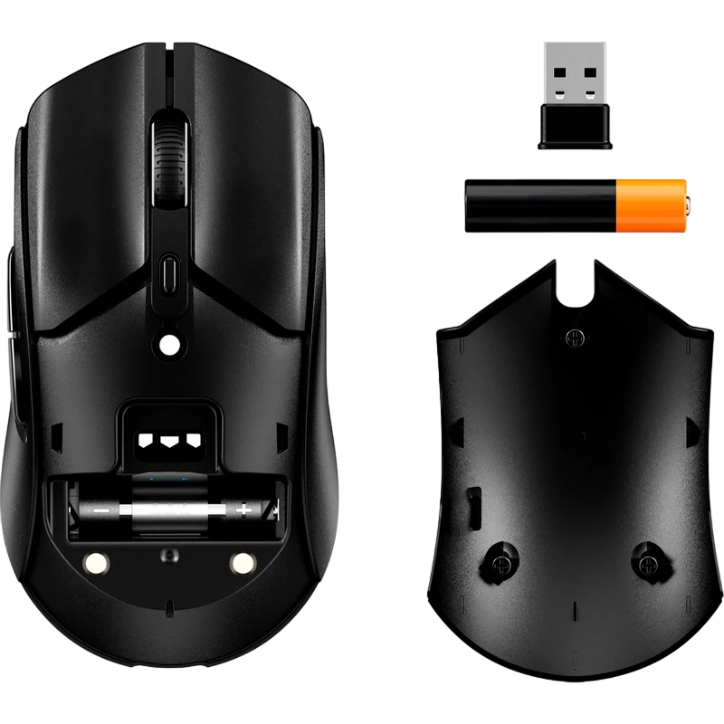 Игровая мышь hyperx pulsefire haste 2 core, чёрный 10