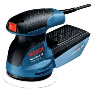 Шлифмашина эксцентричная gex 125-1 ae 125 мм 250 вт 220 - 240 в 7500 - 12000 об/мин bosch