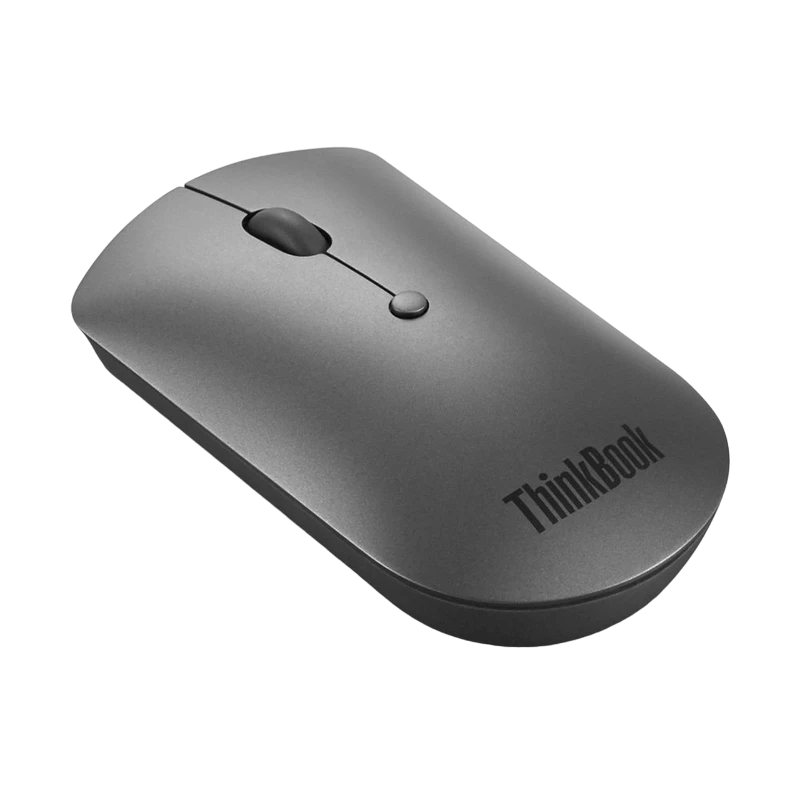 Mouse wireless lenovo thinkbook bluetooth silent mouse, gri 8
