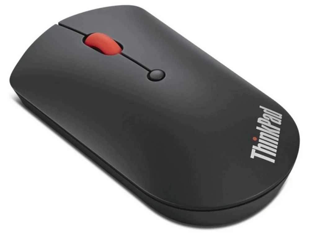 Беcпроводная мышь lenovo thinkpad bluetooth silent mouse, чёрный 8