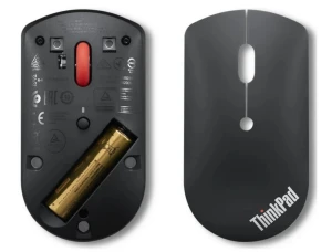 Беcпроводная мышь lenovo thinkpad bluetooth silent mouse, чёрный Thumbnail 2