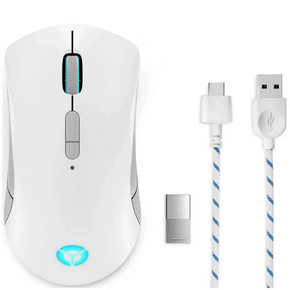 Игровая мышь lenovo m600, белый 13