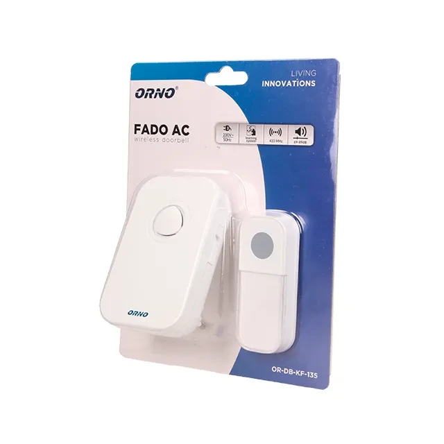 Sonerie fără fir orno fado 230 v ip44 2