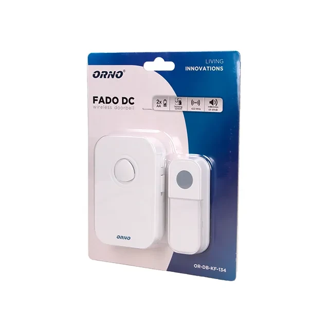 Беспроводной звонок orno fado dc 230 в ip44 2