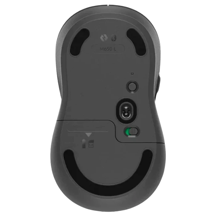 Беcпроводная мышь logitech m650 l, графитовый 6