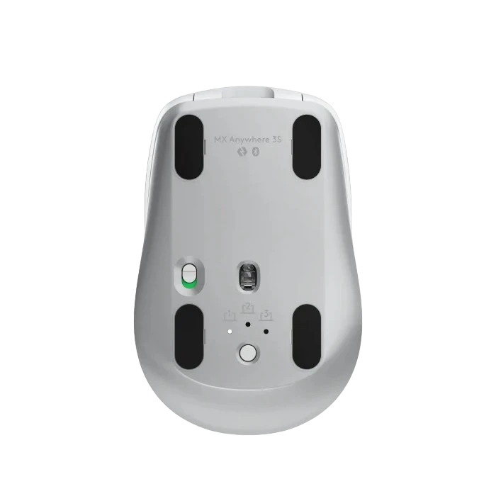 Беcпроводная мышь logitech mx anywhere 3s, бледно-серый 7