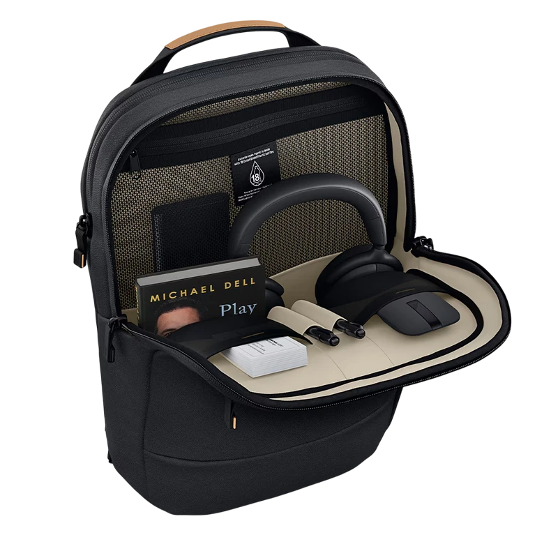 Rucsac dell ecoloop premier slim, 16", negru 5