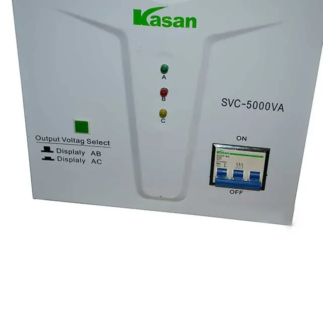 Stabilizator svc 5000va 4 kw 260 - 380 v kasan 2