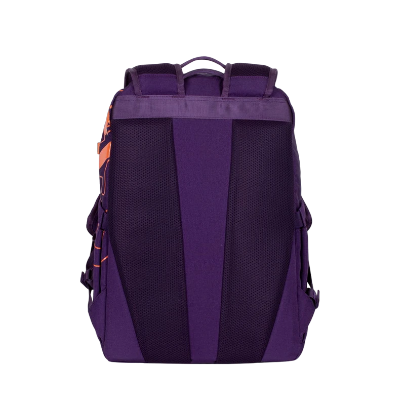 Повседневный рюкзак rivacase heide, 15.6", полиэстер, фиолетовый/оранжевый 13