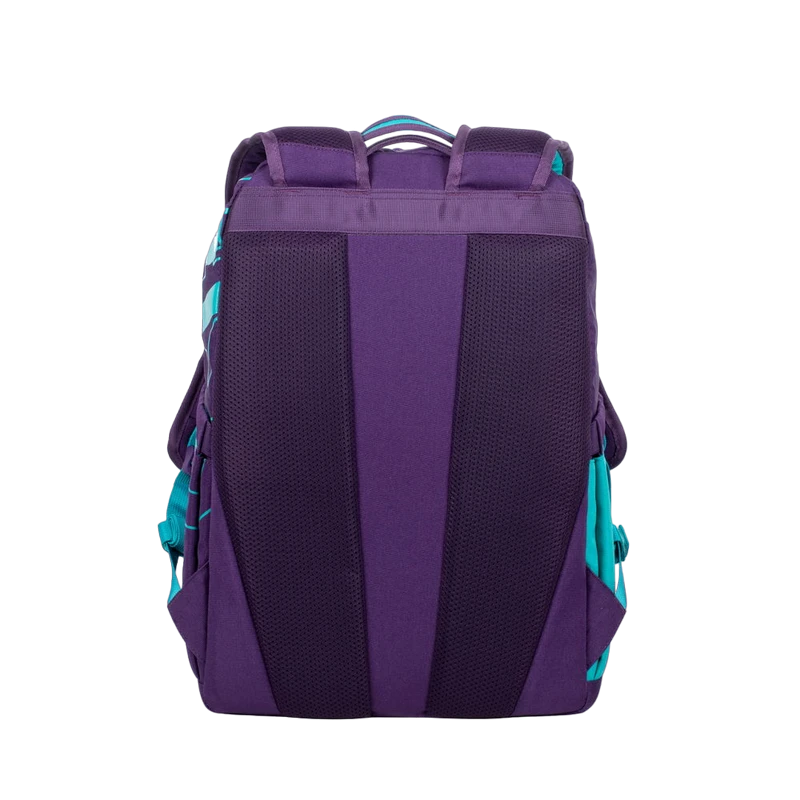 Повседневный рюкзак rivacase heide, 15.6", полиэстер, фиолетовый/аквамарин 6