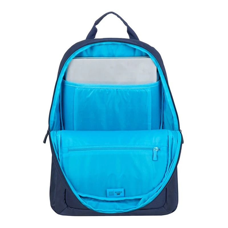 Рюкзак для ноутбука rivacase 7561, 15.6", eco-friendly rpet полиэстер, темно-синий 6