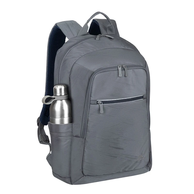 Rucsac pentru laptop rivacase 7561, 15.6", poliester rpet eco-friendly, gri 20