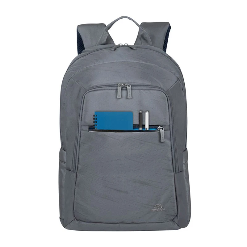 Rucsac pentru laptop rivacase 7561, 15.6", poliester rpet eco-friendly, gri 3
