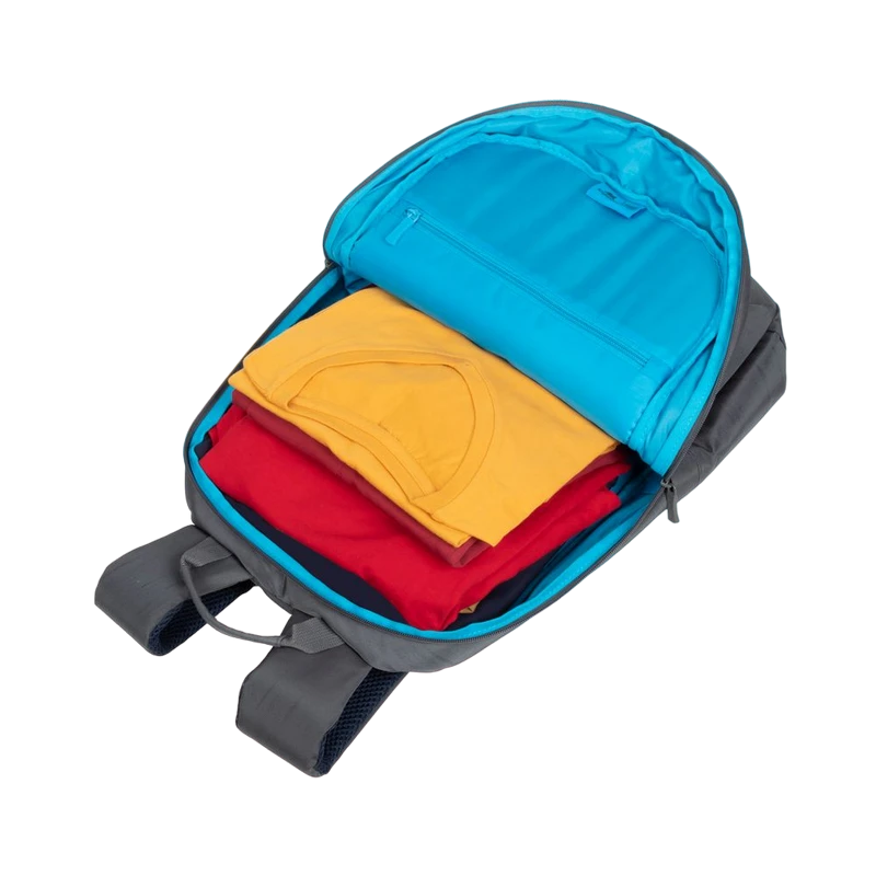 Rucsac pentru laptop rivacase 7561, 15.6", poliester rpet eco-friendly, gri 8