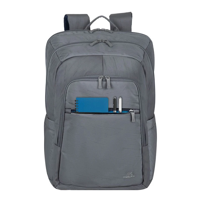 Рюкзак для ноутбука rivacase 7569, 17.3", eco-friendly rpet полиэстер, серый 27