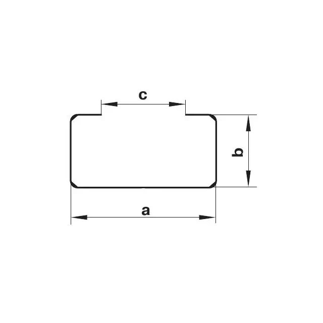 Conector de aeroduct ventika kp60-7 204 x 60 x 169 mm plastic alb 2