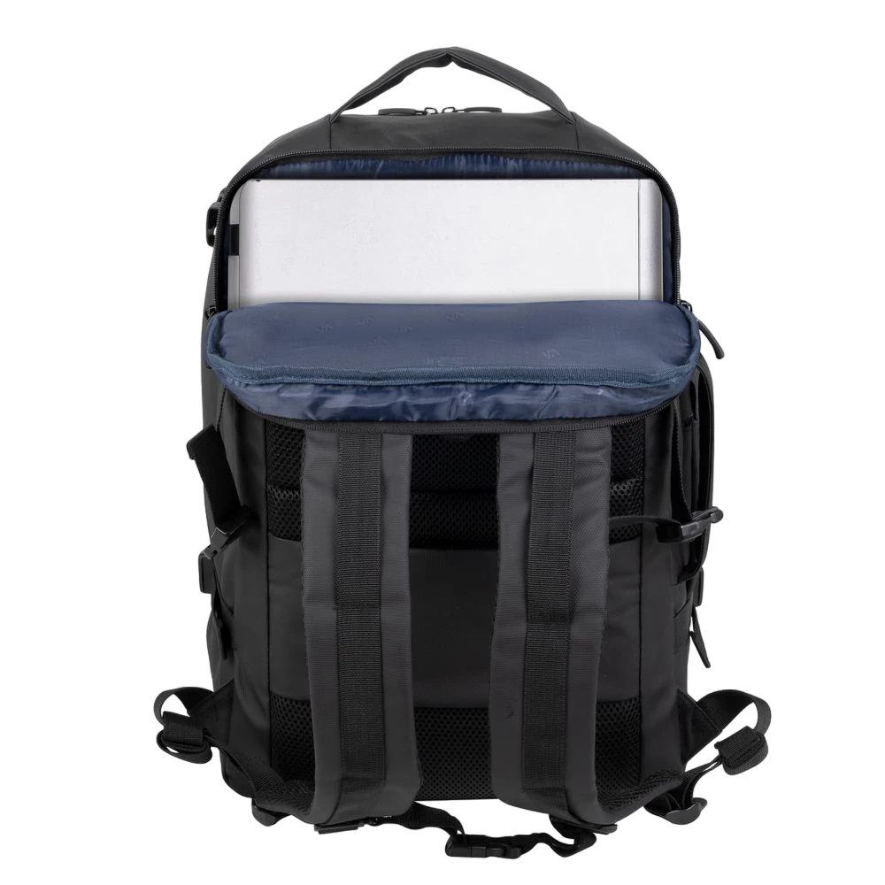 Рюкзак rivacase 8465, 17.3", eco-friendly rpet полиэстер, чёрный 43