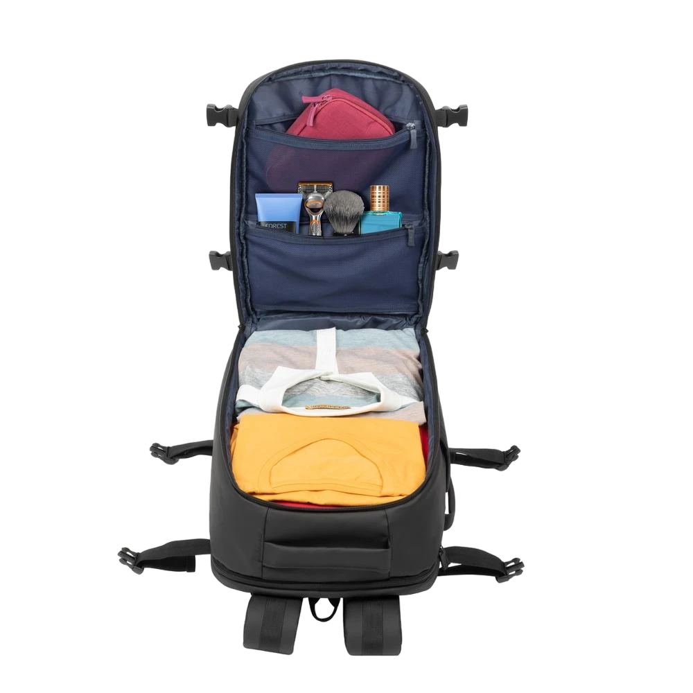 Рюкзак rivacase 8465, 17.3", eco-friendly rpet полиэстер, чёрный 16