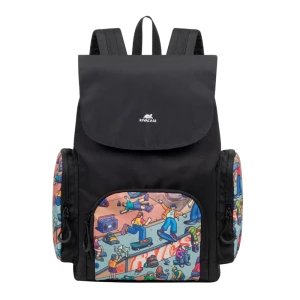 Рюкзак Rivacase 5425, Полиэстер, Skaters