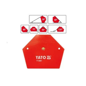 Магнитная струбцина заварки yato yt0866 64 x 95 x 14 мм