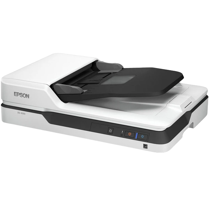 Планшетный сканер epson workforce ds-1630, a4, серый 7