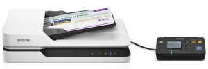 Планшетный сканер epson workforce ds-1630, a4, серый Thumbnail 8