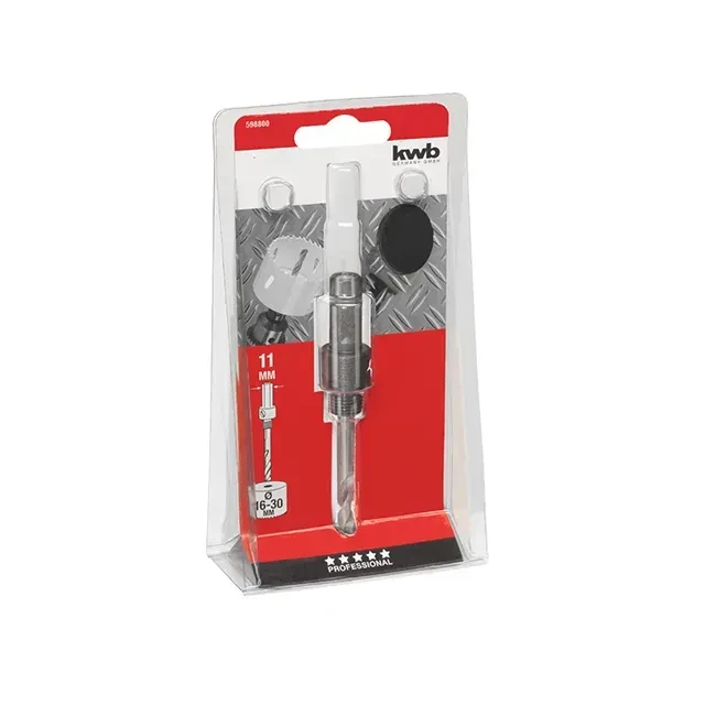 Adaptor carotă pentru metal 16 - 30 mm oțel hss hexagonal kwb 2