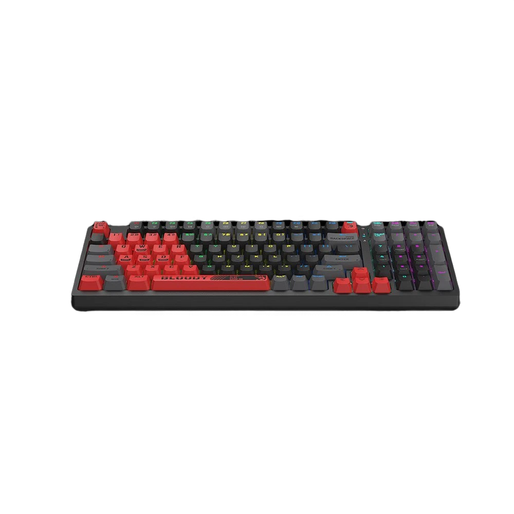 Клавиатура bloody s98 sports, проводное, красный 7
