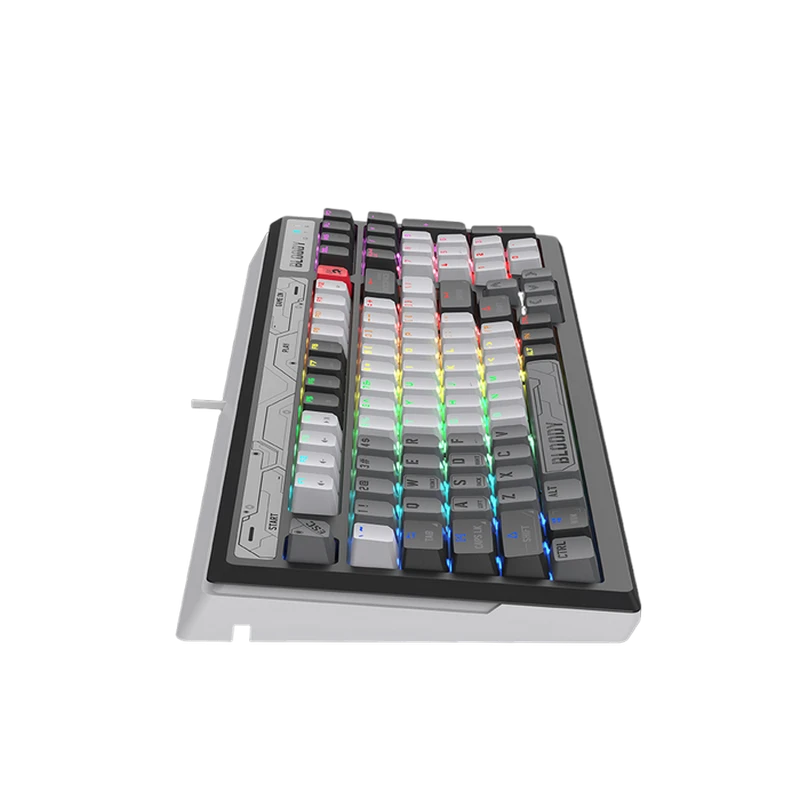Tastatură bloody b950, cu fir, gri 5