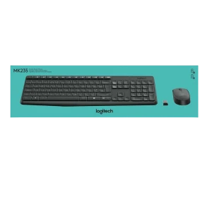Set tastatură + mouse logitech mk235, fără fir, gri Thumbnail 4