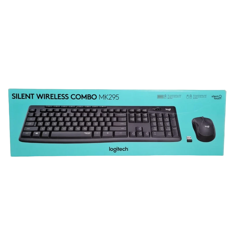 Set tastatură + mouse logitech mk295, fără fir, negru 7
