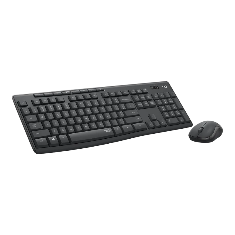 Set tastatură + mouse logitech mk295, fără fir, negru 3