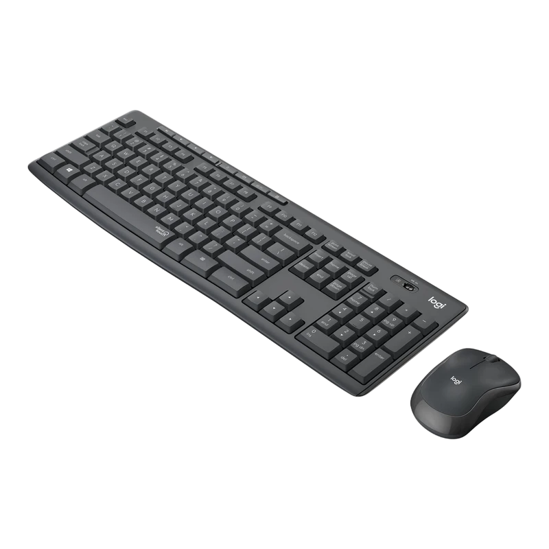 Set tastatură + mouse logitech mk295, fără fir, negru 5