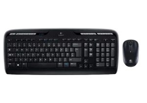 Клавиатура и мышь Logitech MK330, Беспроводное, Чёрный