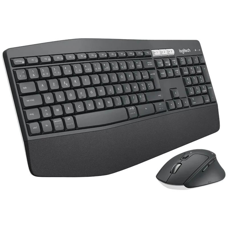 Клавиатура и мышь logitech mk850, беспроводное, чёрный 2