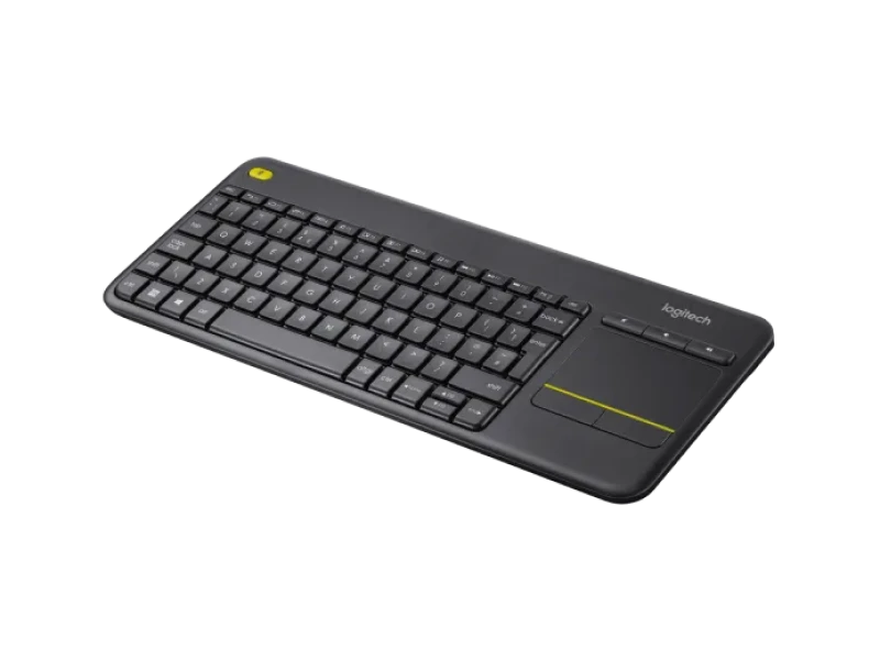 Клавиатура logitech k400 plus, беспроводное, чёрный 3