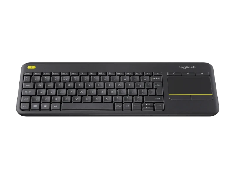 Клавиатура logitech k400 plus, беспроводное, чёрный 4