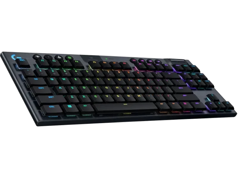 Клавиатура logitech g915 tkl, беспроводное, carbon 4
