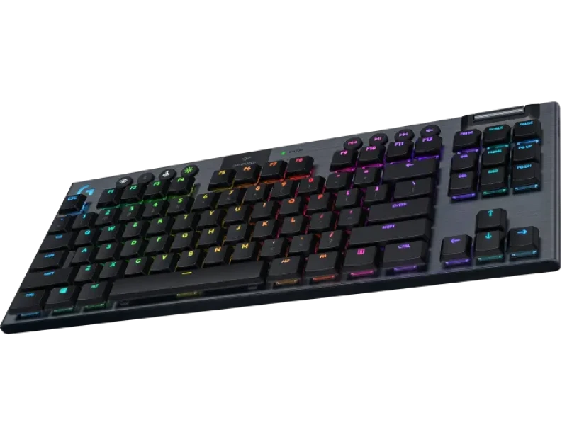 Клавиатура logitech g915 tkl, беспроводное, carbon 5