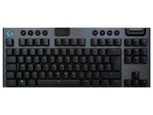 Tastatură Logitech G915 TKL, Fără fir, Carbon
