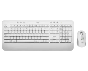 Set Tastatură + Mouse Logitech MK650, Fără fir, Alb