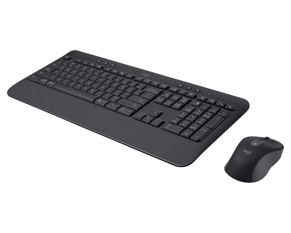 Клавиатура и мышь logitech mk650, беспроводное, графитовый 3