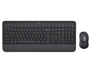 Клавиатура и мышь logitech mk650, беспроводное, графитовый