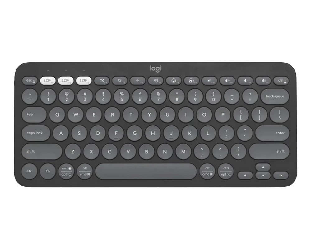 Tastatură logitech k380s, fără fir, grafit 6